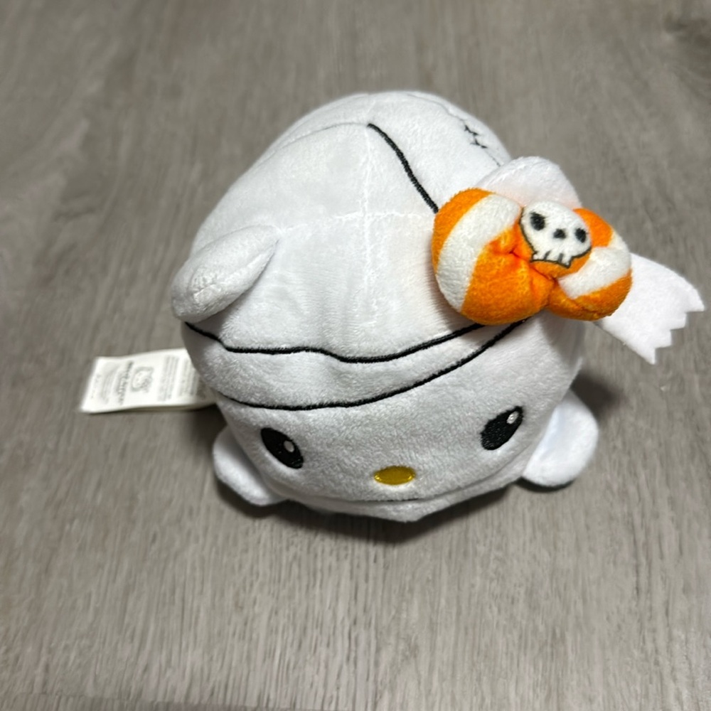 🎃 Hello Kitty 😺 Reversible Mummy & Frankenstein Teeturtle Official Sanrio